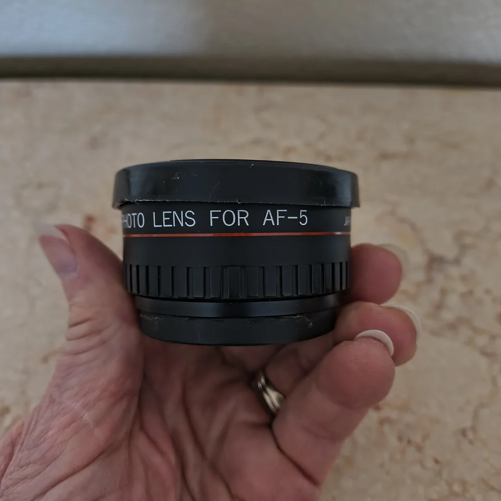 Vintage Sakar Wide Angle Lens for Minolta AF-5 Japan